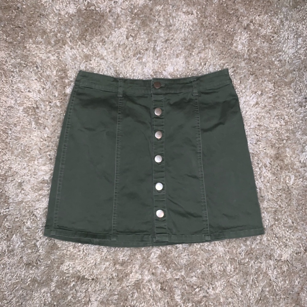 Button Up Skirt